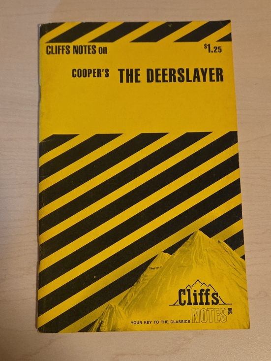 Cliffs Notes, Lawrence H. Klibbe Other - Cliffs Notes on Cooper's The Deerslayer